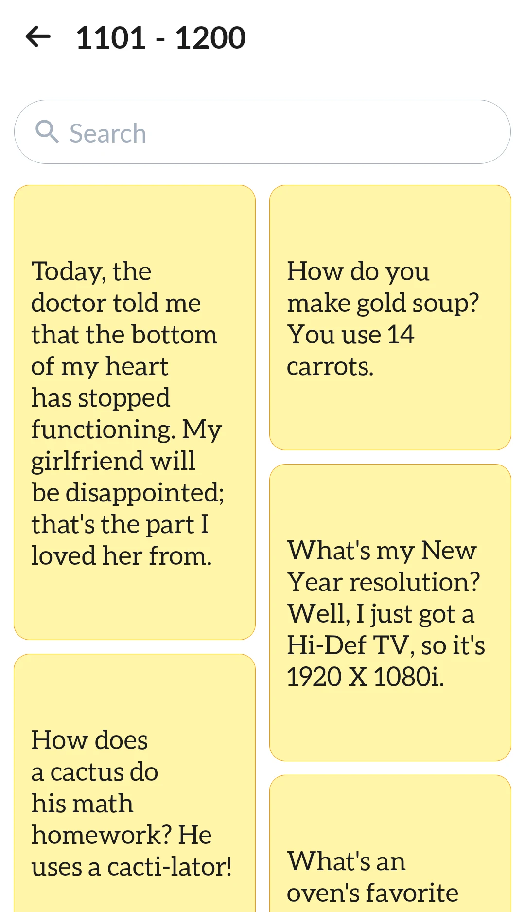 Clean Jokes - Offline screenshot